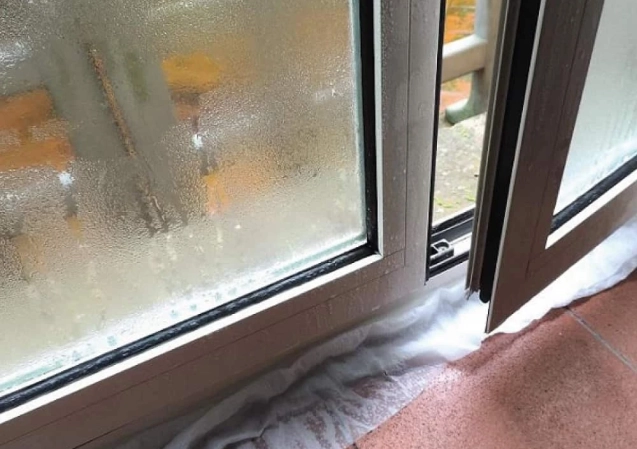 When the window frames are over 15 years old or show mold/moisture between the panes.